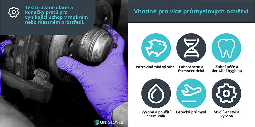 pevne nitrilove rukavice stronghold